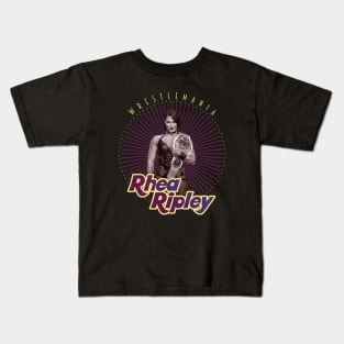 rhea ripley Kids T-Shirt